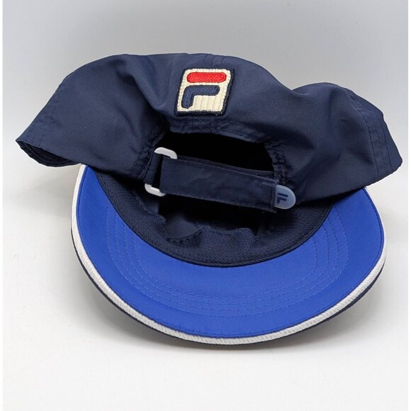 Western & Southern Open Cincinnati Blue Fila Tennis Hat Cap Strap Back Light W&S - Picture 5 of 6